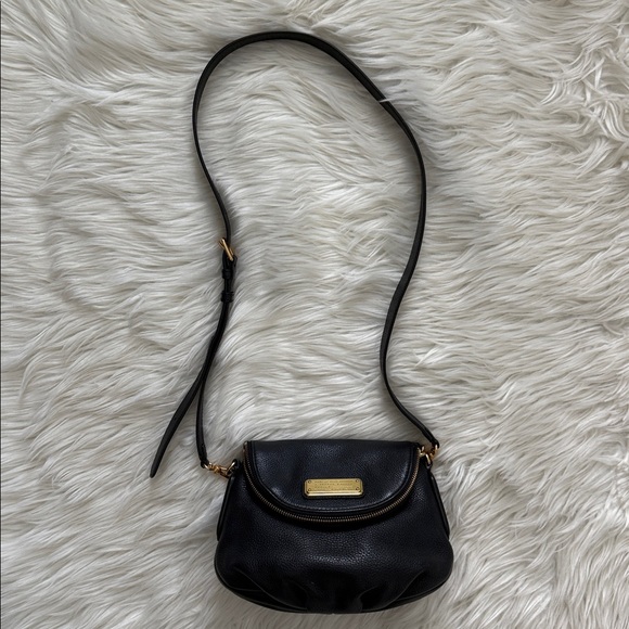 Marc by Marc Jacobs Natasha Black Leather Crossbody Bag - Picture 3 of 16